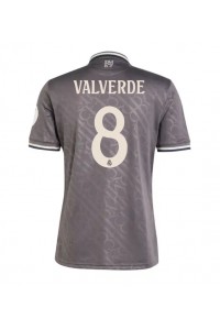 Real Madrid Federico Valverde #8 Fotballdrakt Tredje Klær 2024-25 Korte ermer